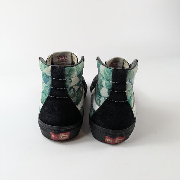 Vans Womens Size 6 Sneaker Hi-Top Leaf Me Alone Tennis Shoe Mens 4.5 Skateboard - Picture 3 of 14